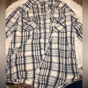 Mens reclaim button up